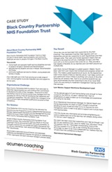 Black Country Partnership NHS Foundation Trust case study