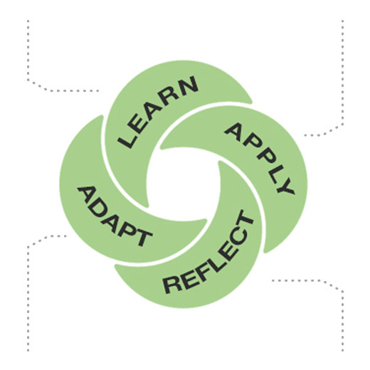 Experiential learning flow chart