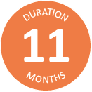 Duration - 11 months