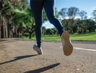 Jogging as a daily exercise regime