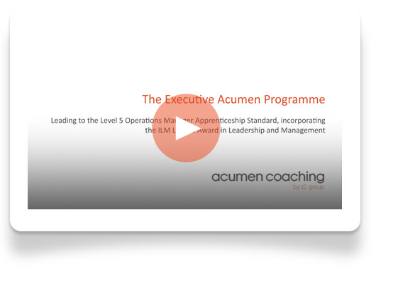 Level 5 Operations/Departmental Manager Apprenticeship video